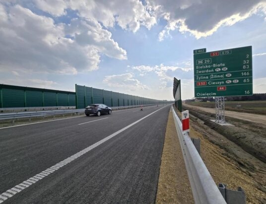 I jedziemy! S1 węzeł Oświęcim – węzeł Bieruń dla kierowców – WIDEO, ZDJĘCIA
