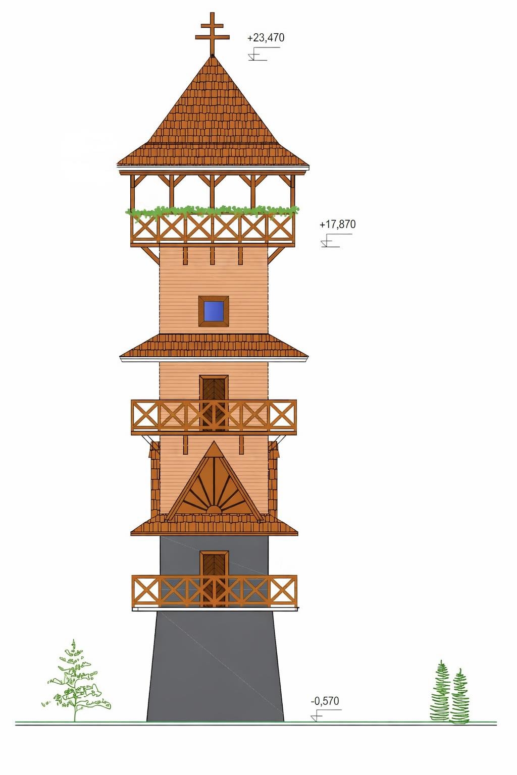 Słowacy wybudują wieżę widokową przy granicy ze Zwardoniem – ZDJĘCIA