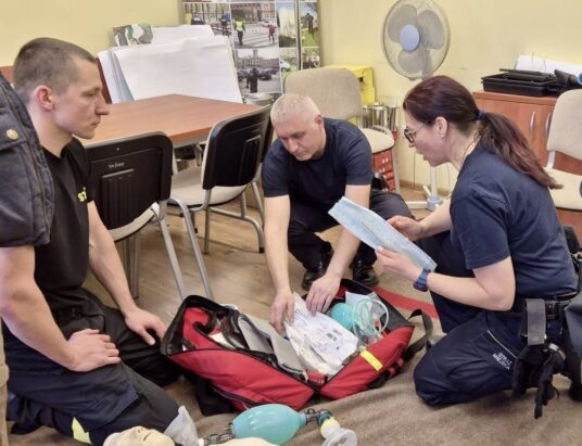 Cieszyn: Strażnicy miejscy szkolili się z pierwszej pomocy | ZDJĘCIA