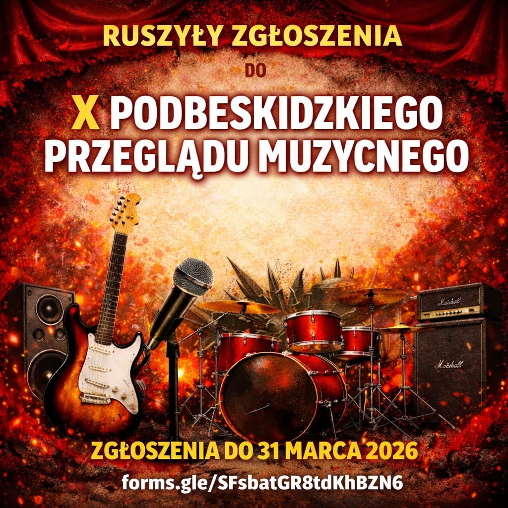 Ruszyły zgłoszenia do X Podbeskidzkiego Przeglądu Muzycznego