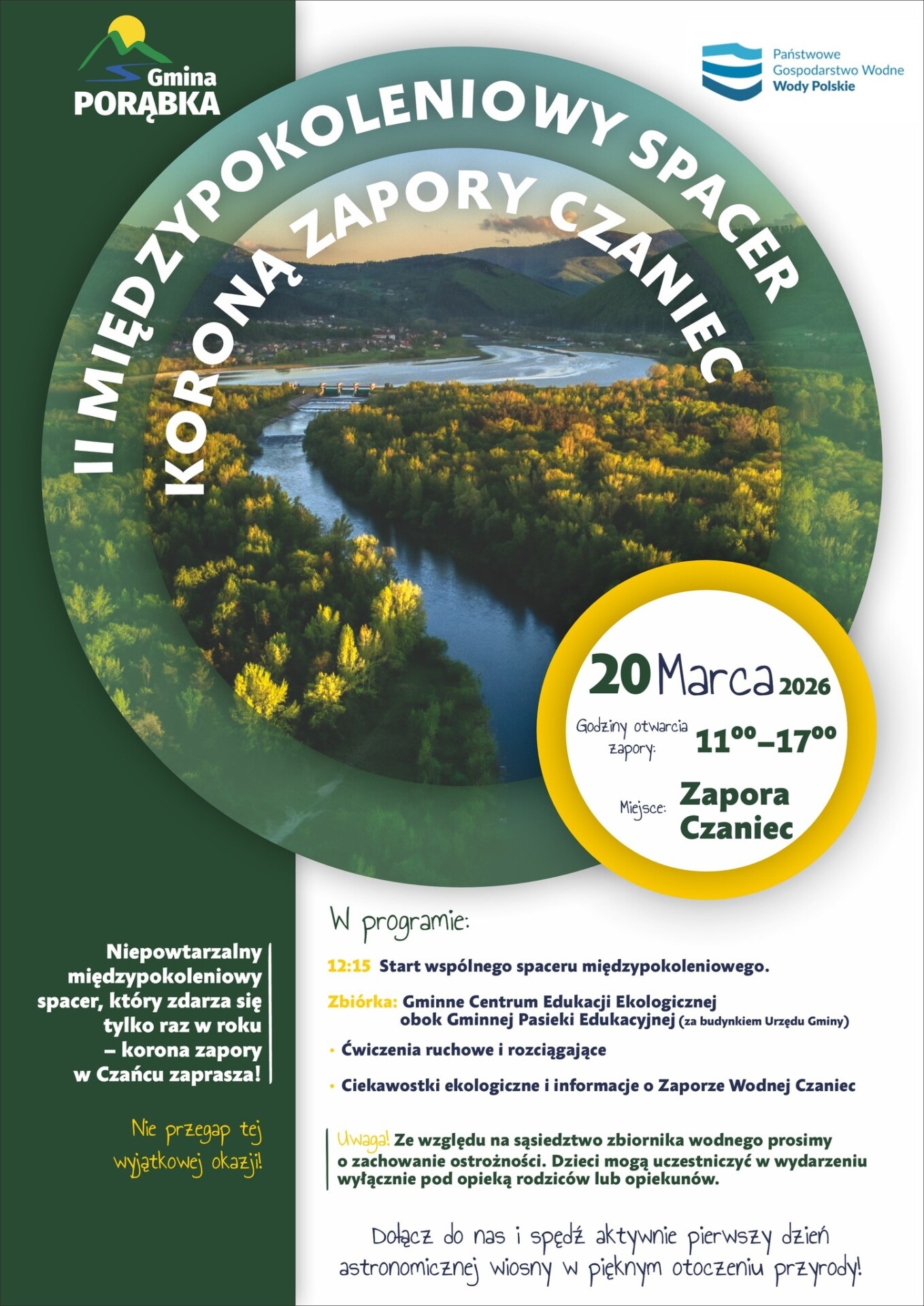 Przespaceruj się po koronie zapory Czaniec!