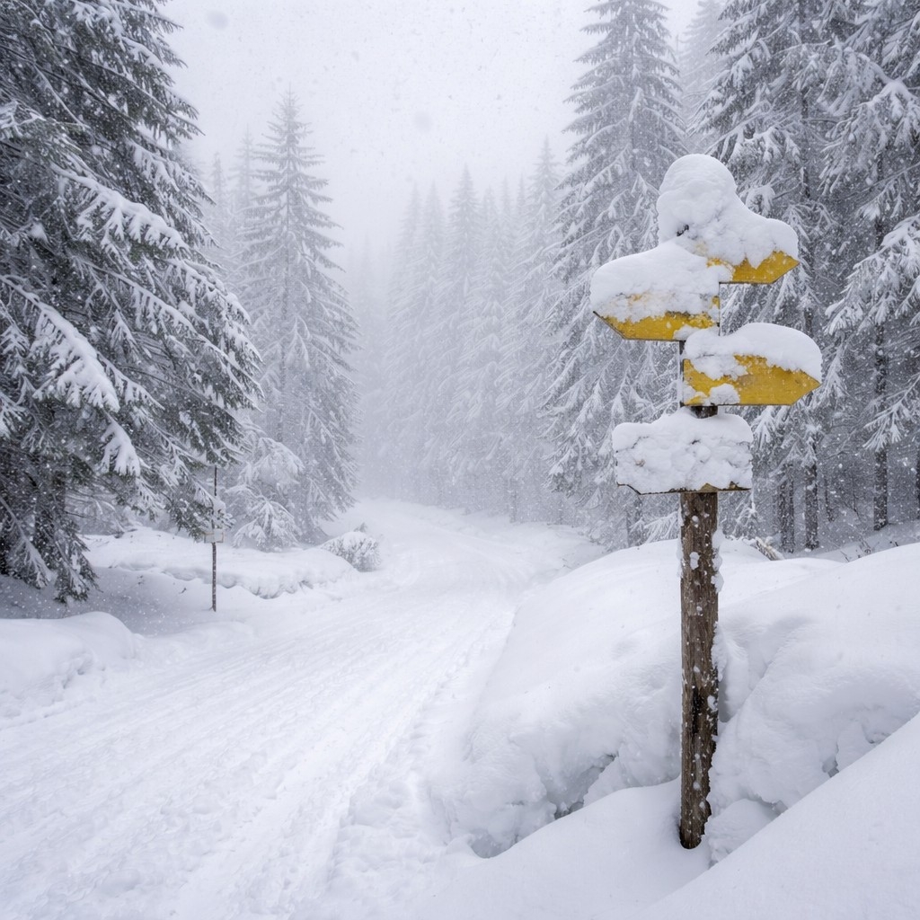 Białe święta w Beskidach? choćby 15 cm świeżej warstwy śniegu!