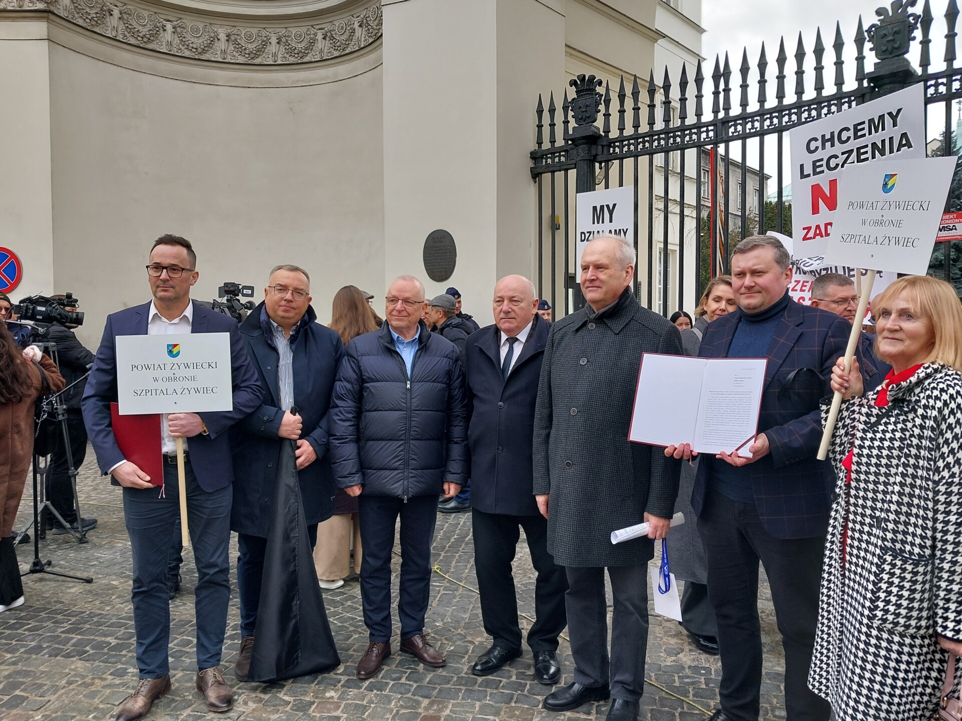 Szpitale powiatowe nie chcą umierać na kolanach | WIDEO, ZDJĘCIA