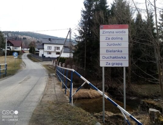 W Koszarawie oznakowali przysiółki – ZDJĘCIA