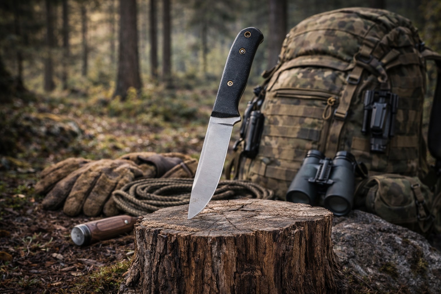 Nóż myśliwski – jaki wybrać i jak go używać w terenie