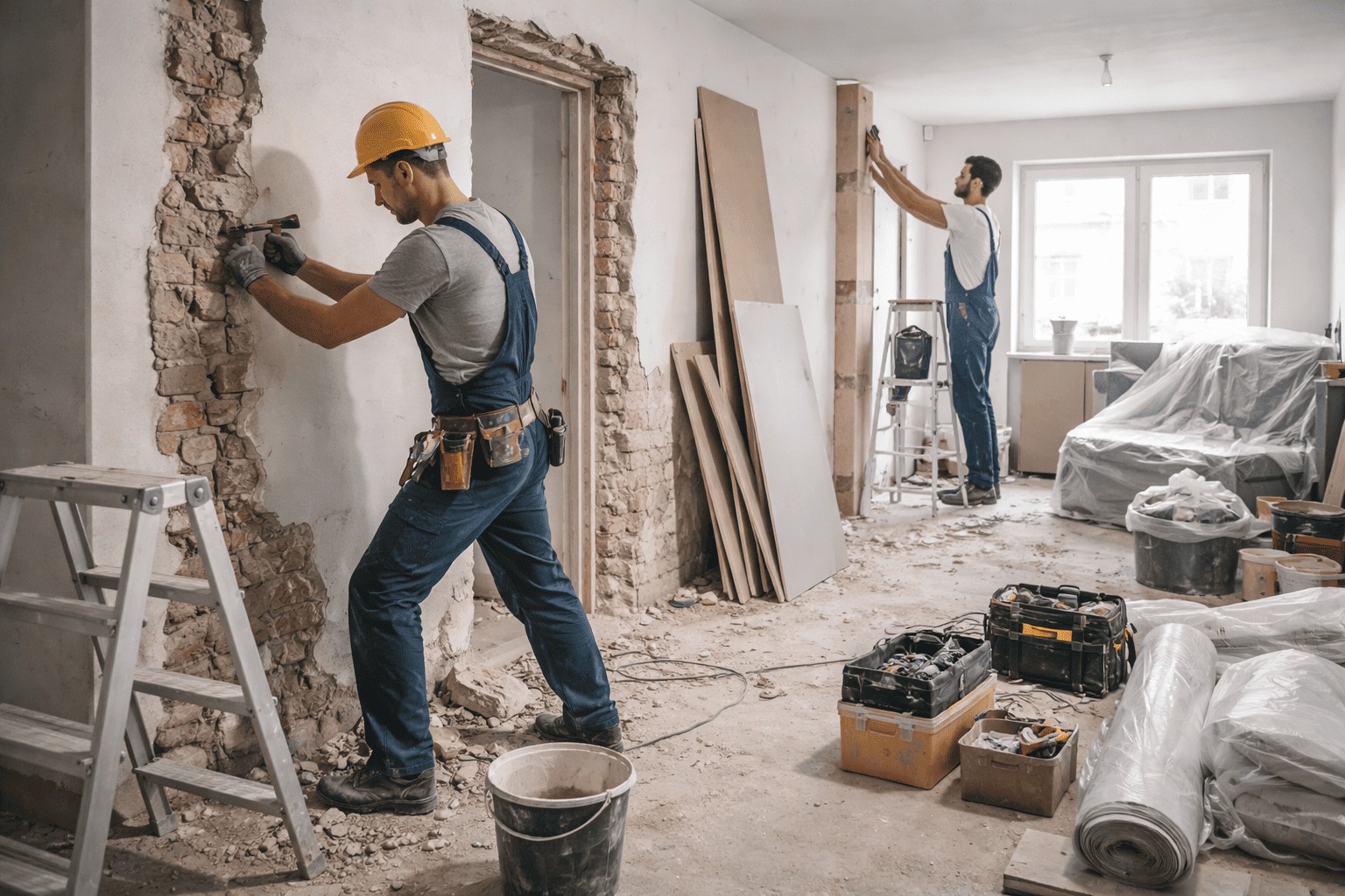 Remont mieszkania – co zrobić z gruzem, żeby nie mieć problemów?