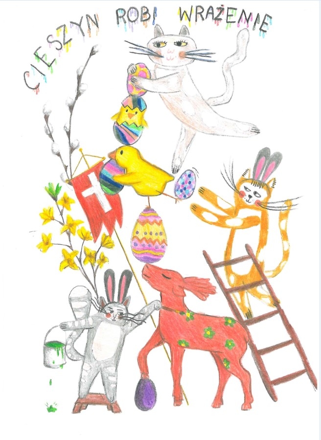 Cieszyn: Nie tylko jelenie i zajączki – najlepsze kartki wielkanocne