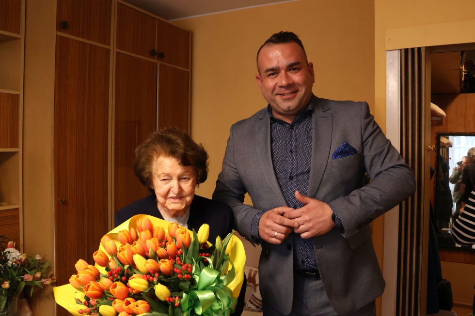 Wyjątkowa jubilatka z osiedla Beskidzkiego