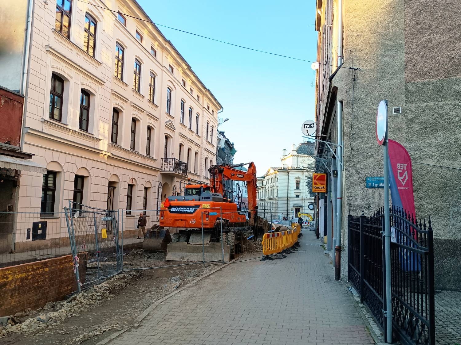 Nowa organizacja ruchu na bielskiej ul. 1 Maja