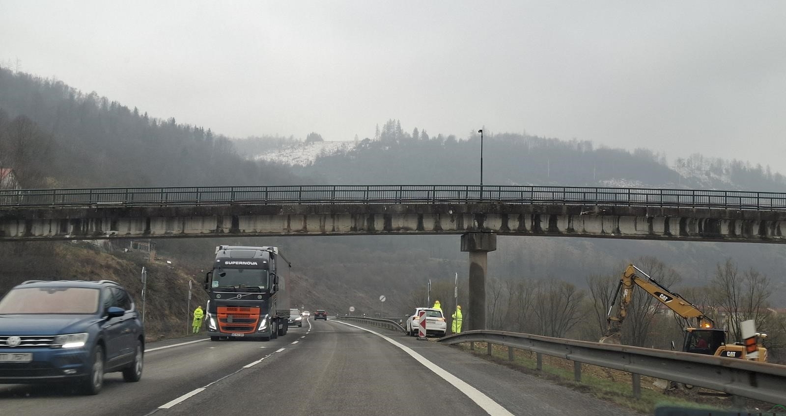 Prace przy budowie autostrady D3 z Czadcy do Żyliny nabierają tempa | ZDJĘCIA