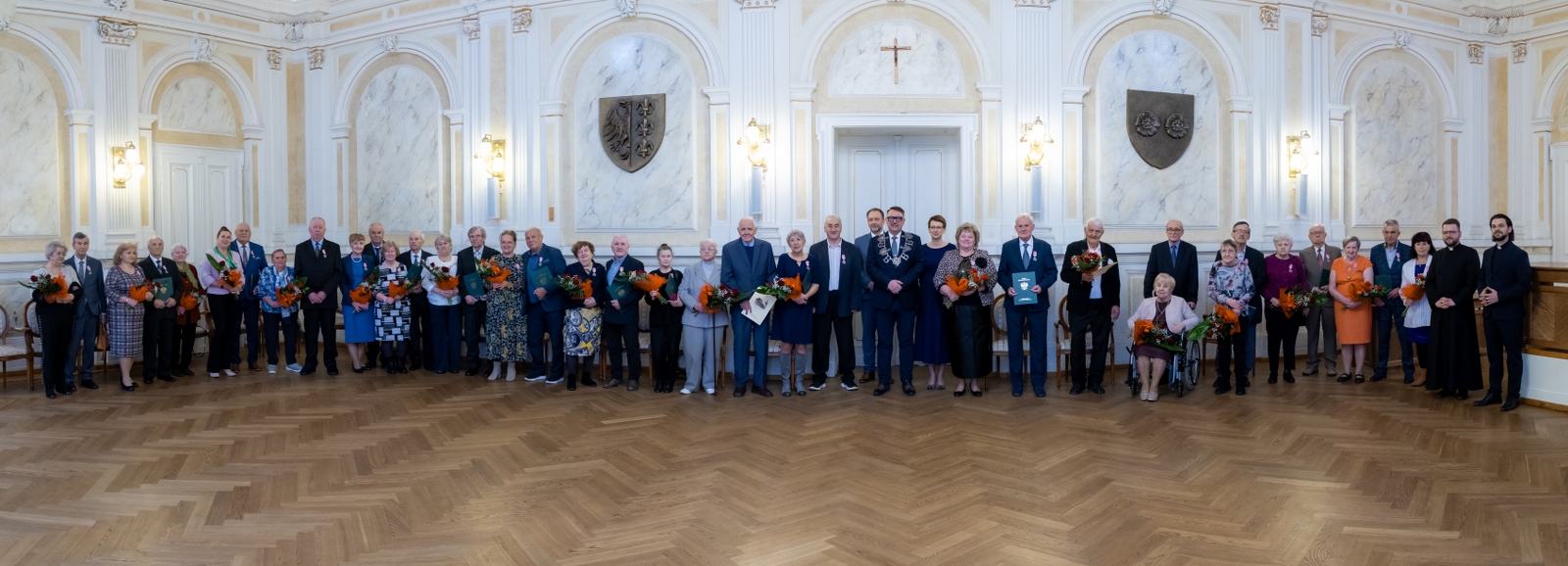 Pół wieku razem. Gratulacje od księży i prezydenta