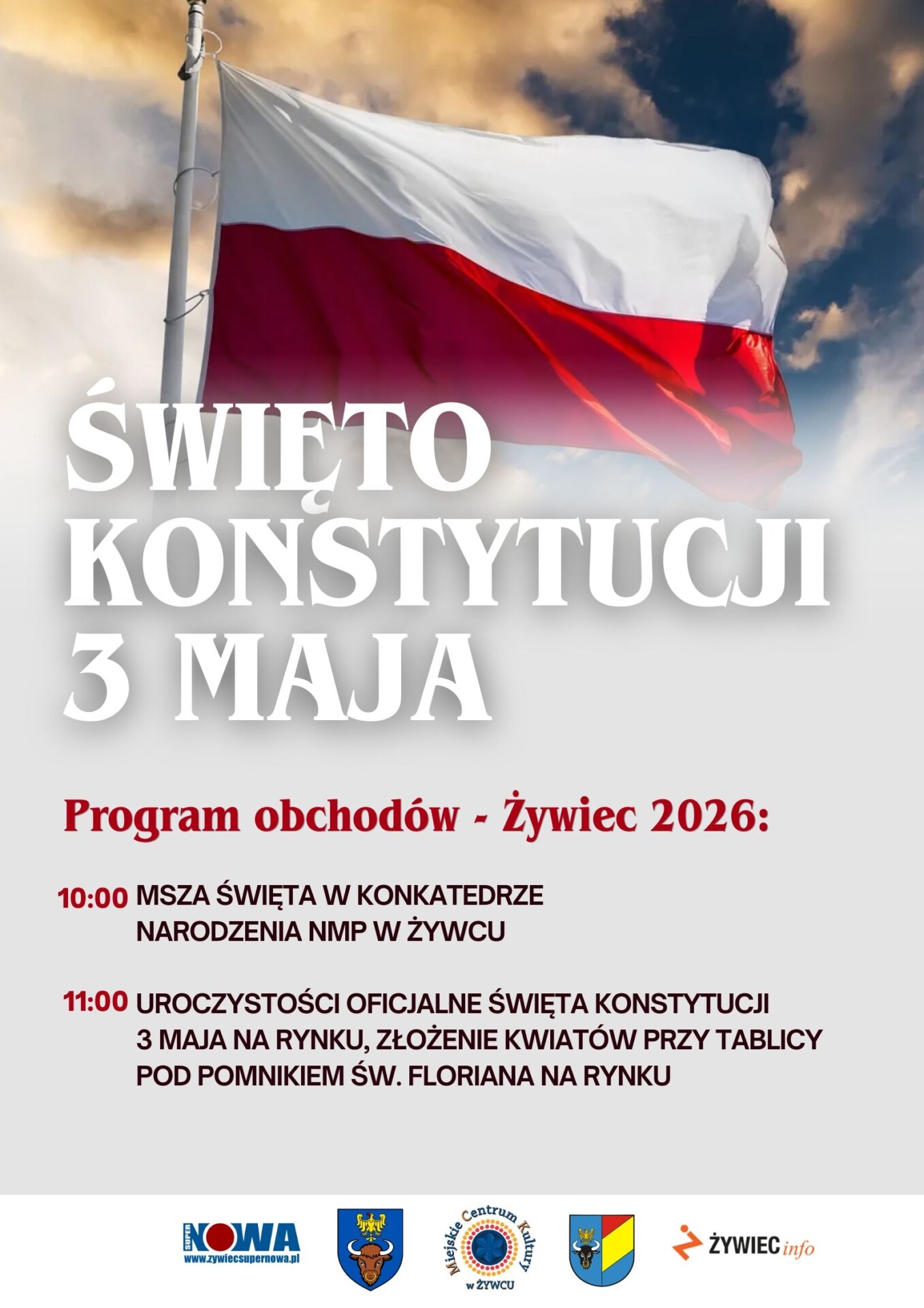 Święto Konstytucji 3 Maja w Żywcu