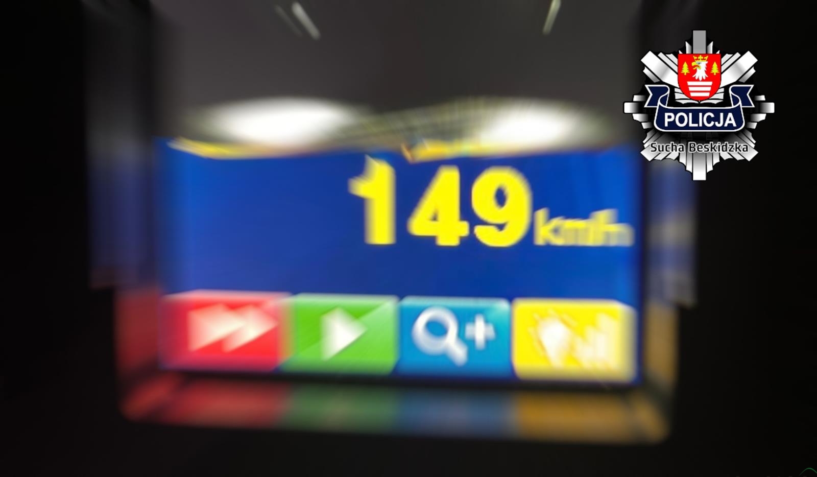 Jechał szybciej niż po autostradzie!