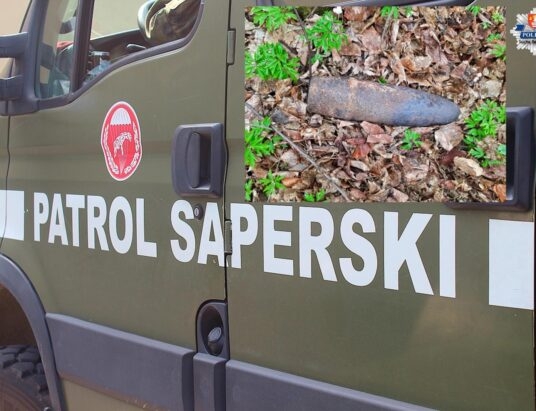 Niewybuch w Zachełmnej