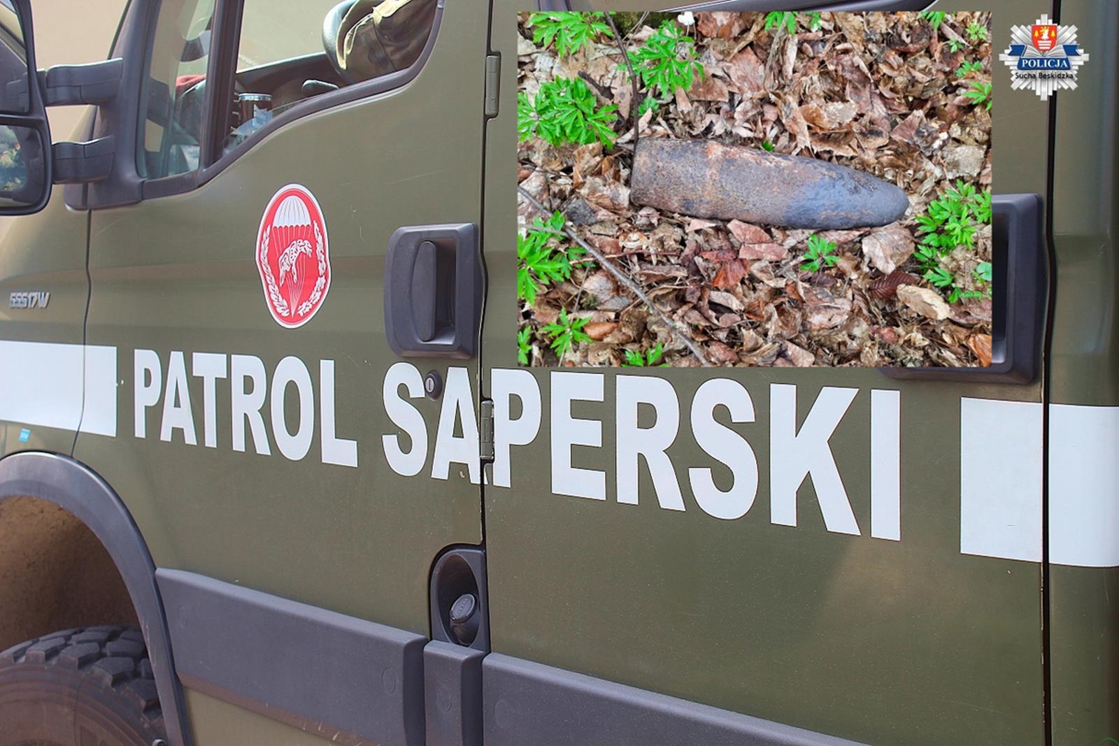 Niewybuch w Zachełmnej