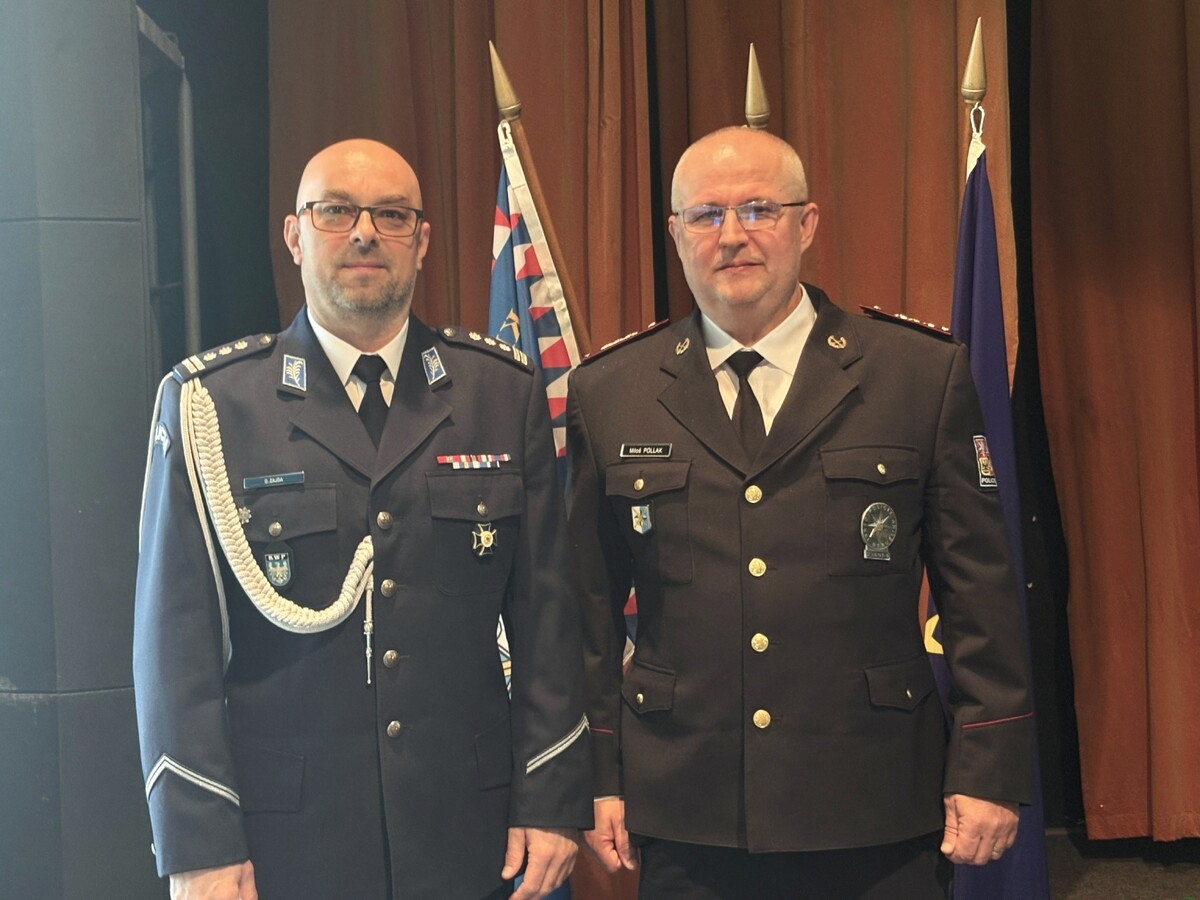 Komendant na gali „Policista roku”