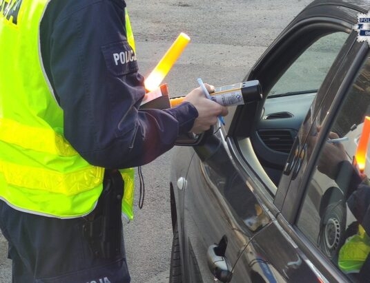 Akcja „Trzeźwość” w powiecie cieszyńskim. Rekordzista wydmuchał 3 promile