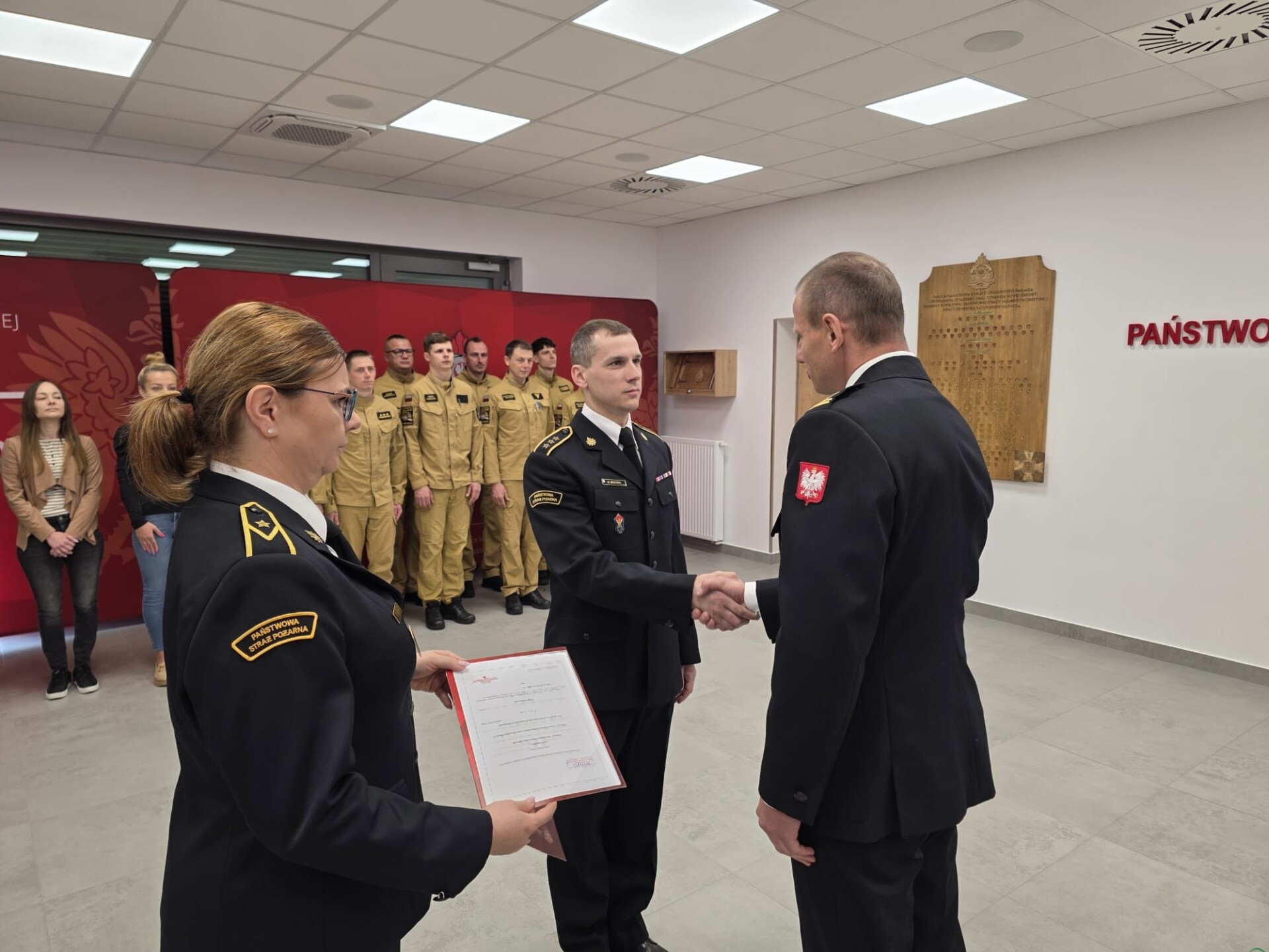 Cieszyn ma nowego dowódcę strażaków. Dawid Macura pokieruje JRG nr 1