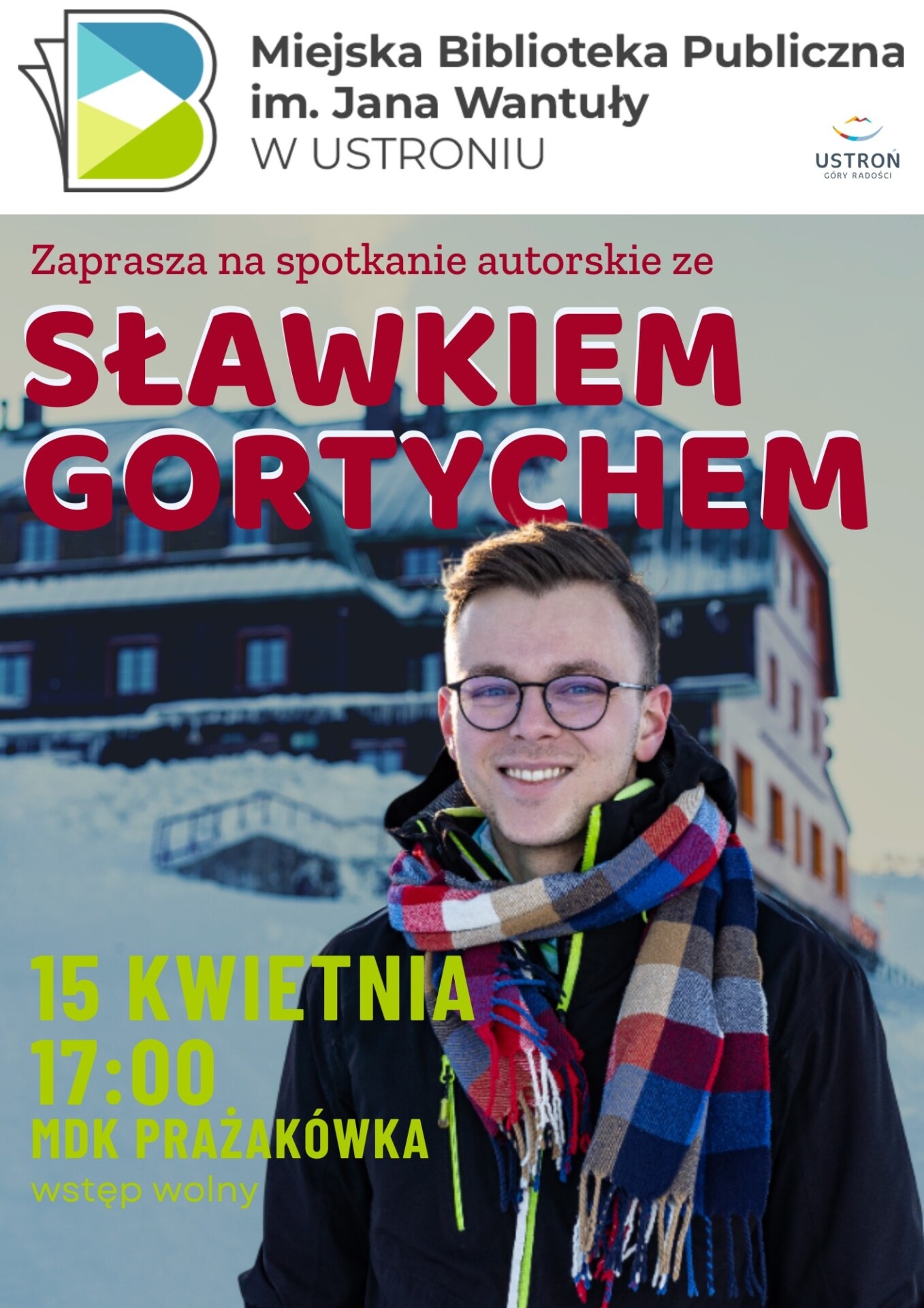 Kryminalne tajemnice Karkonoszy – autor bestsellerów w Ustroniu