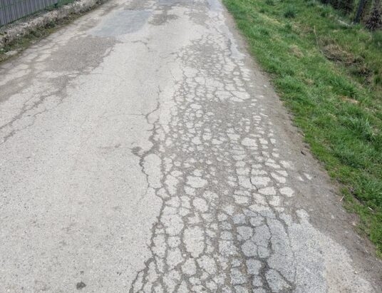 Bystra Podhalańska: Droga zniszczona po inwestycji do odbudowy