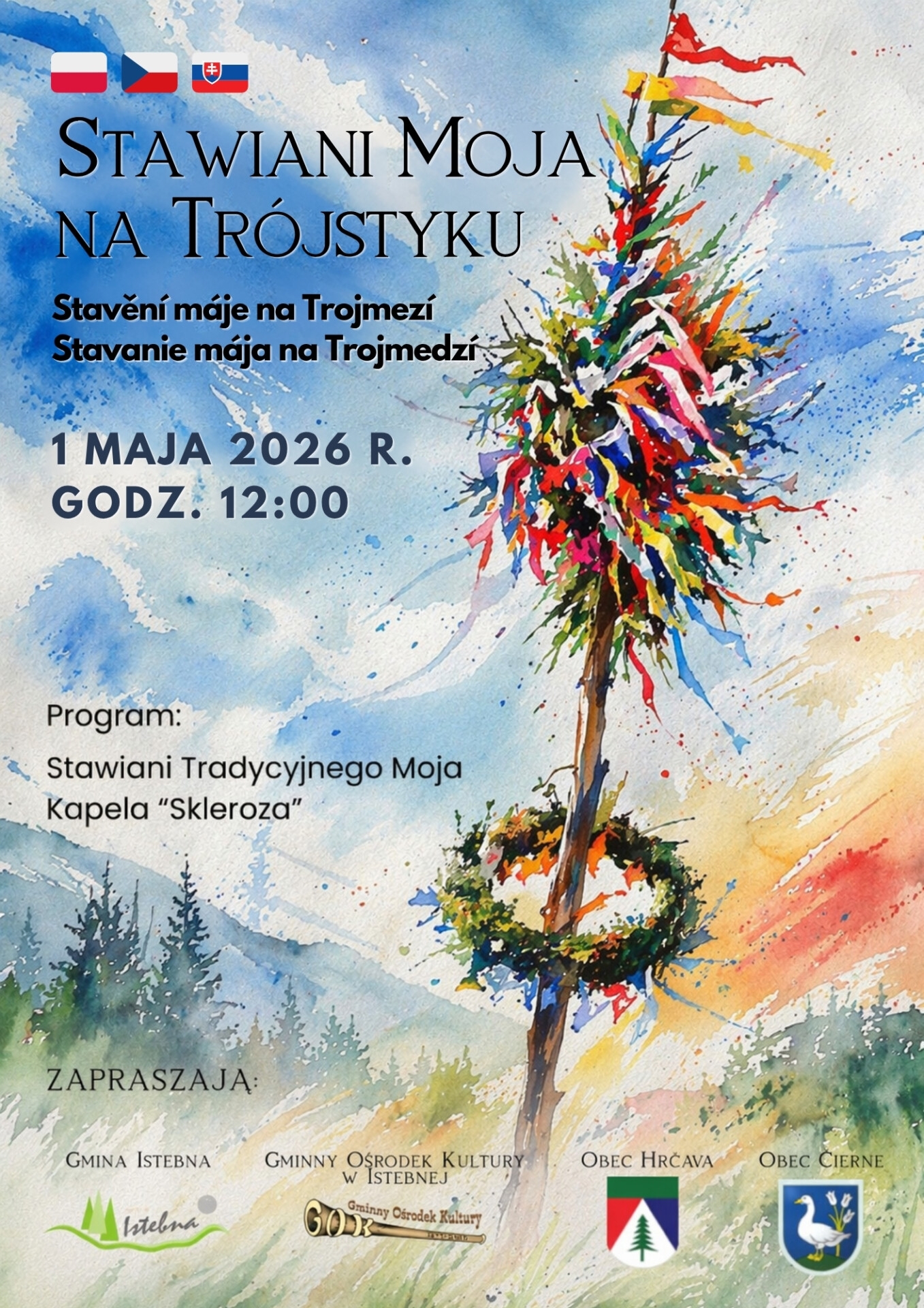 Majowa tradycja bez granic. Stawianie moja na Trójstyku już 1 maja