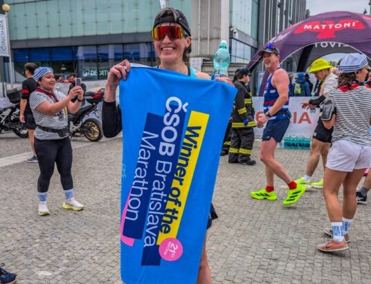 Anna Bodnar najlepszą kobietą w Bratislava Marathon