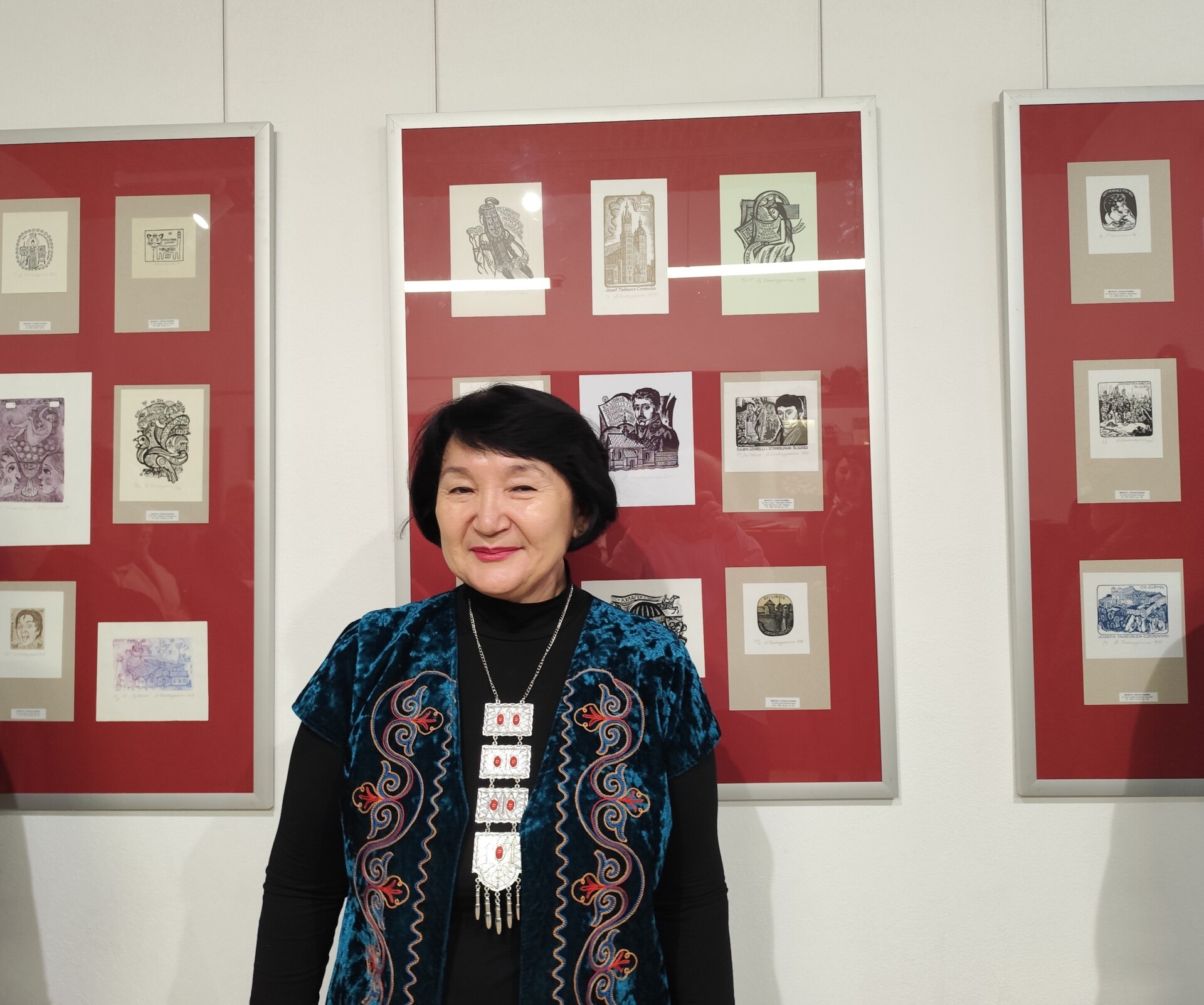 Zapach kazachskiego stepu i małe grafiki w cieszyńskim Muzeum Drukarstwa | ZDJĘCIA