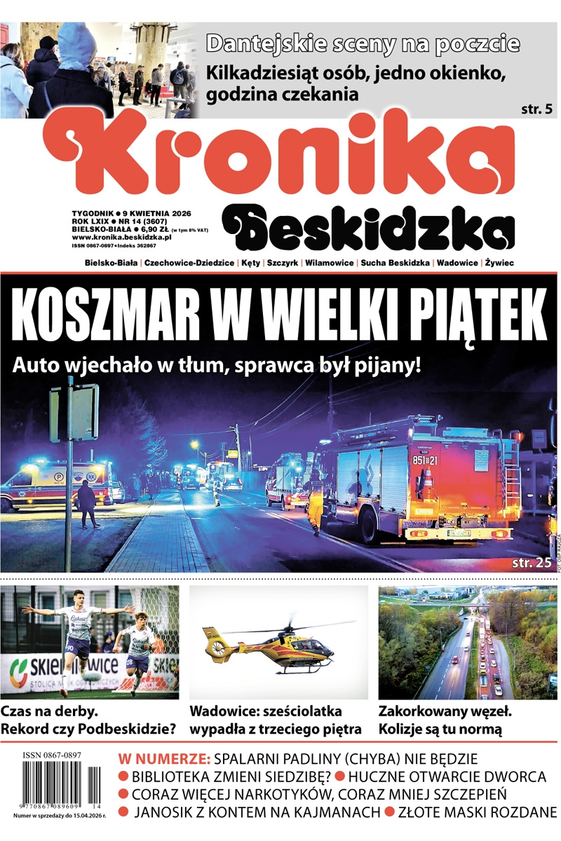 Nowa “Kronika Beskidzka”: kolejki na poczcie, obawy o bibliotekę i szokujące dane sanepidu