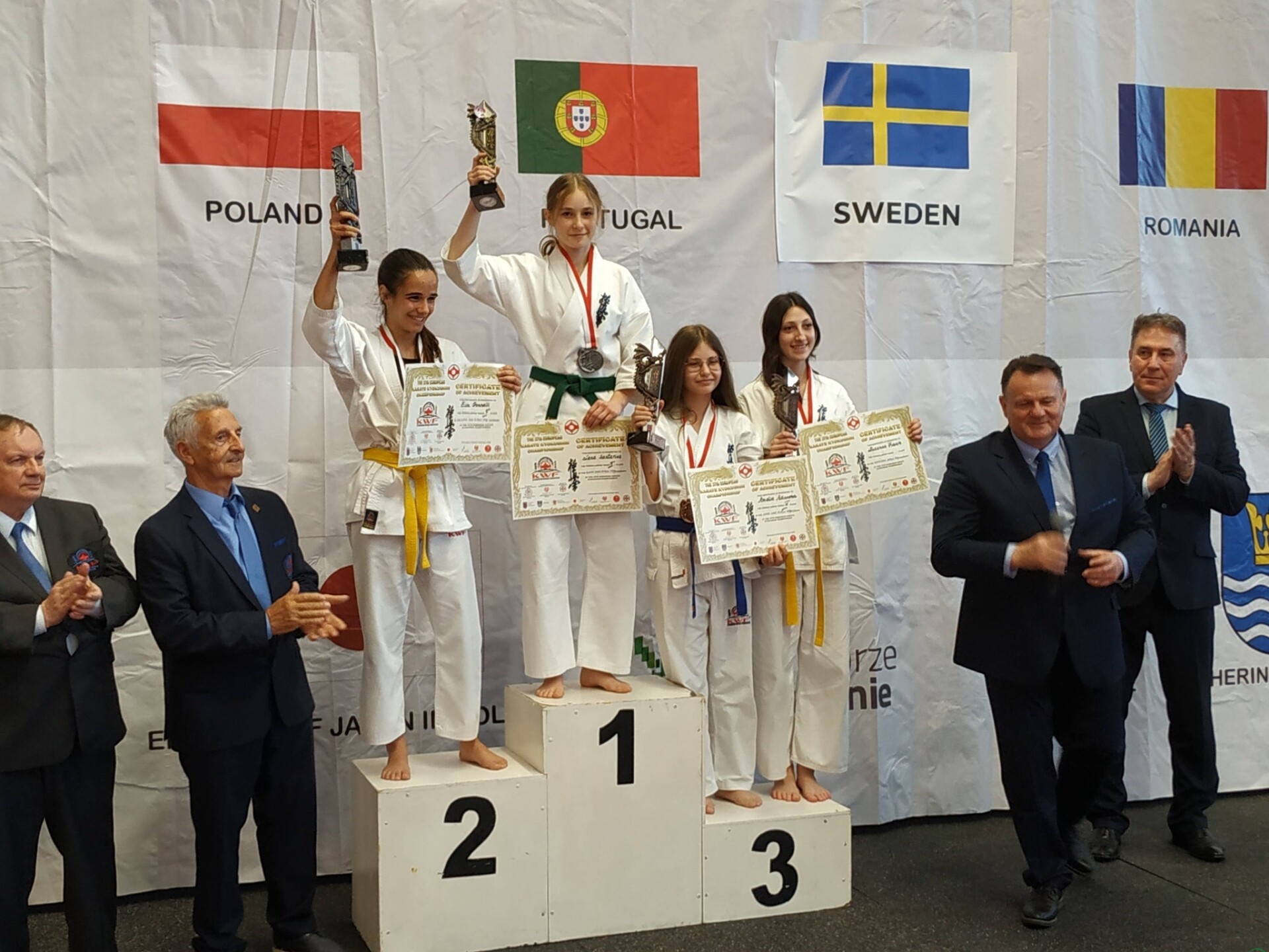 Lena Santarius mistrzynią Europy, Jan Malina z medalem. ME w karate kyokushin po pierwszym dniu
