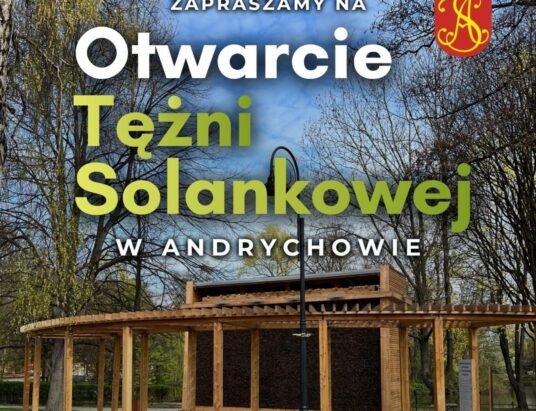 Nowa tężnia solankowa w Andrychowie