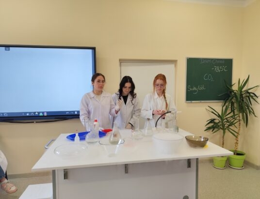 „Zielono mi, czyli… moja transformacja”. Dzień Chemii w Cieszynie z wykładem o atomie, pokazami i konkursami | ZDJĘCIA