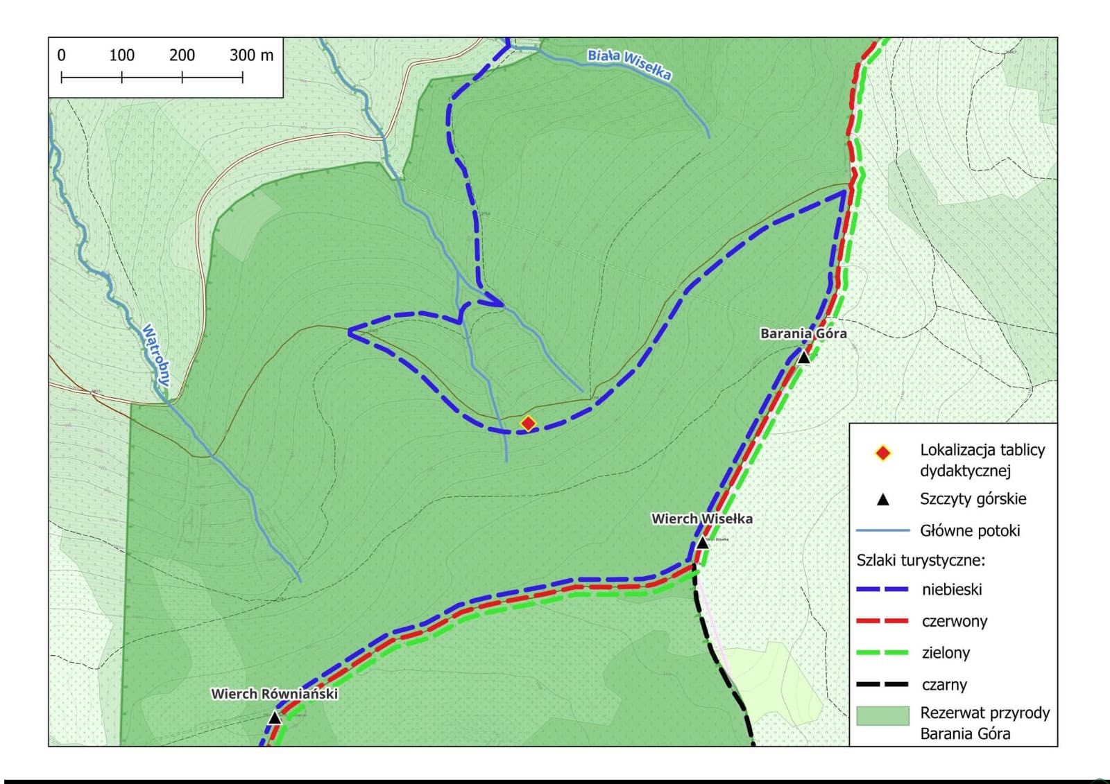 Skąd wypływa Wisła? Poinformuje o tym specjalna tablica