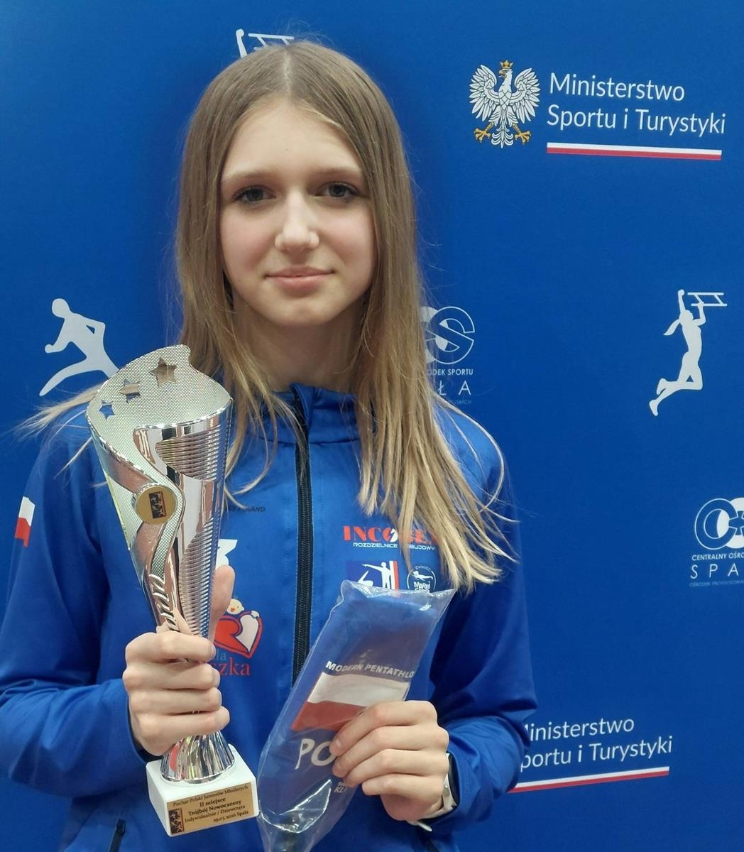 Wiktoria Mrowiec druga w Pucharze Polski w trójboju nowoczesnym!