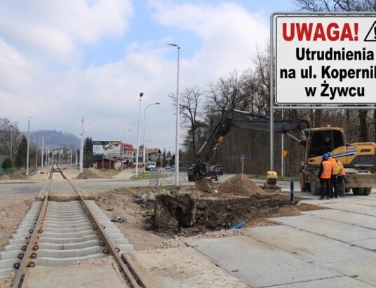 Utrudnienia drogowe w Żywcu w kierunku Jeleśni