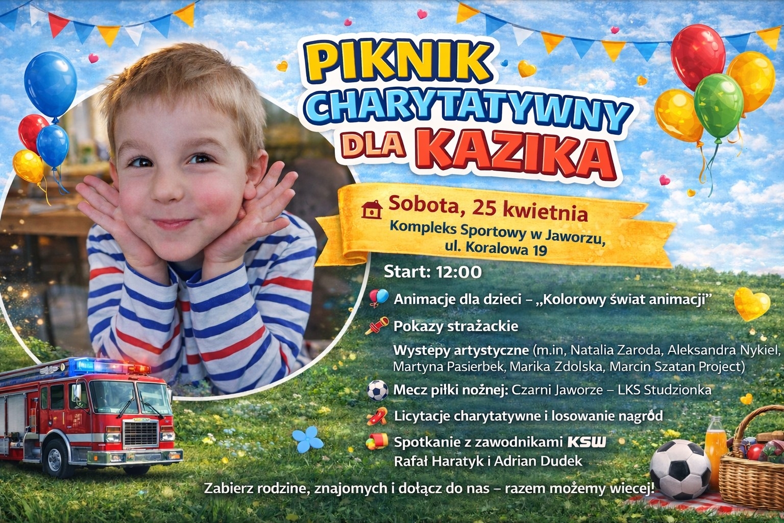 W Jaworzu dla Kazika. Animacje, muzyka i znani sportowcy
