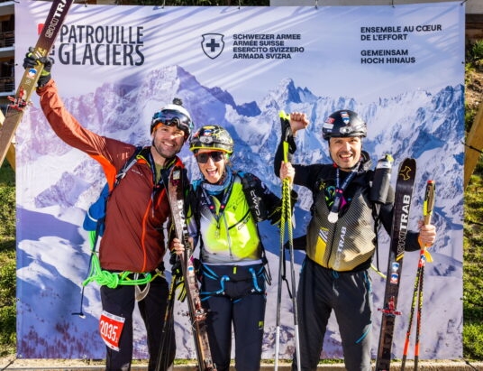 Skialpininiści na wysokim poziomie