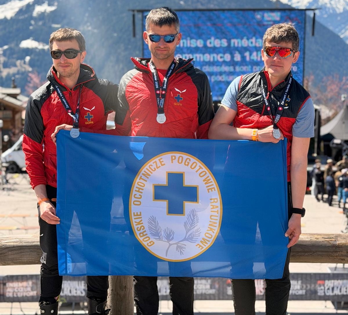 Skialpininiści na wysokim poziomie