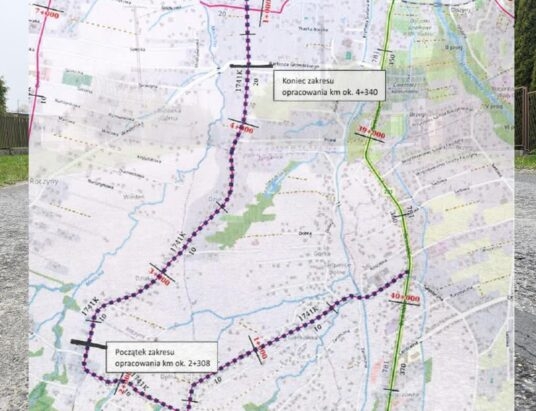 Spotkanie o budowie trasy pieszo-rowerowej z Andrychowa do Brzezinki