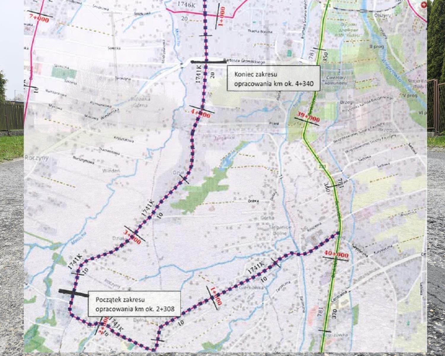 Spotkanie o budowie trasy pieszo-rowerowej z Andrychowa do Brzezinki
