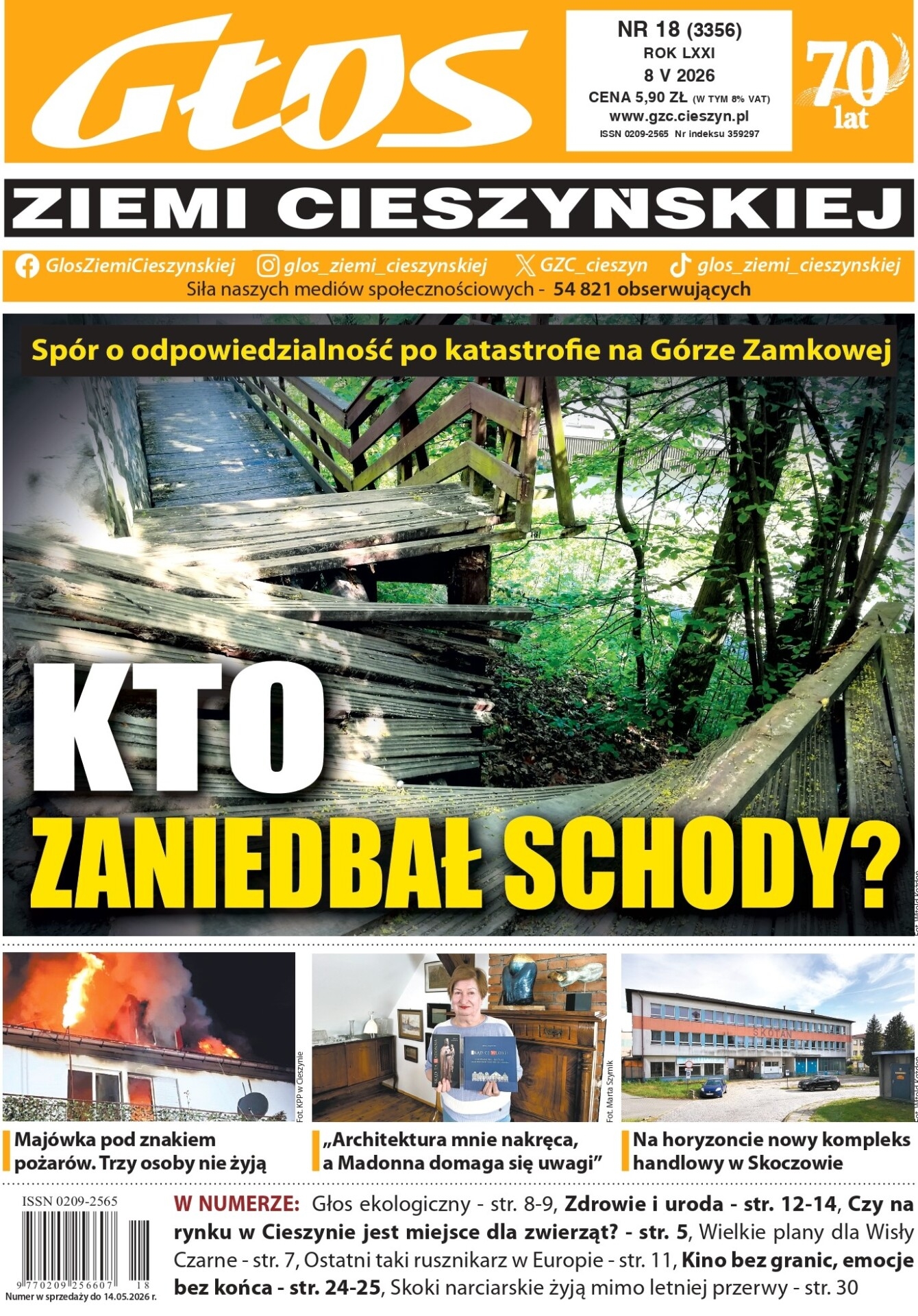 „Głos Ziemi Cieszyńskiej”: Od katastrofy na Zamku po polityczne burze nad Olzą