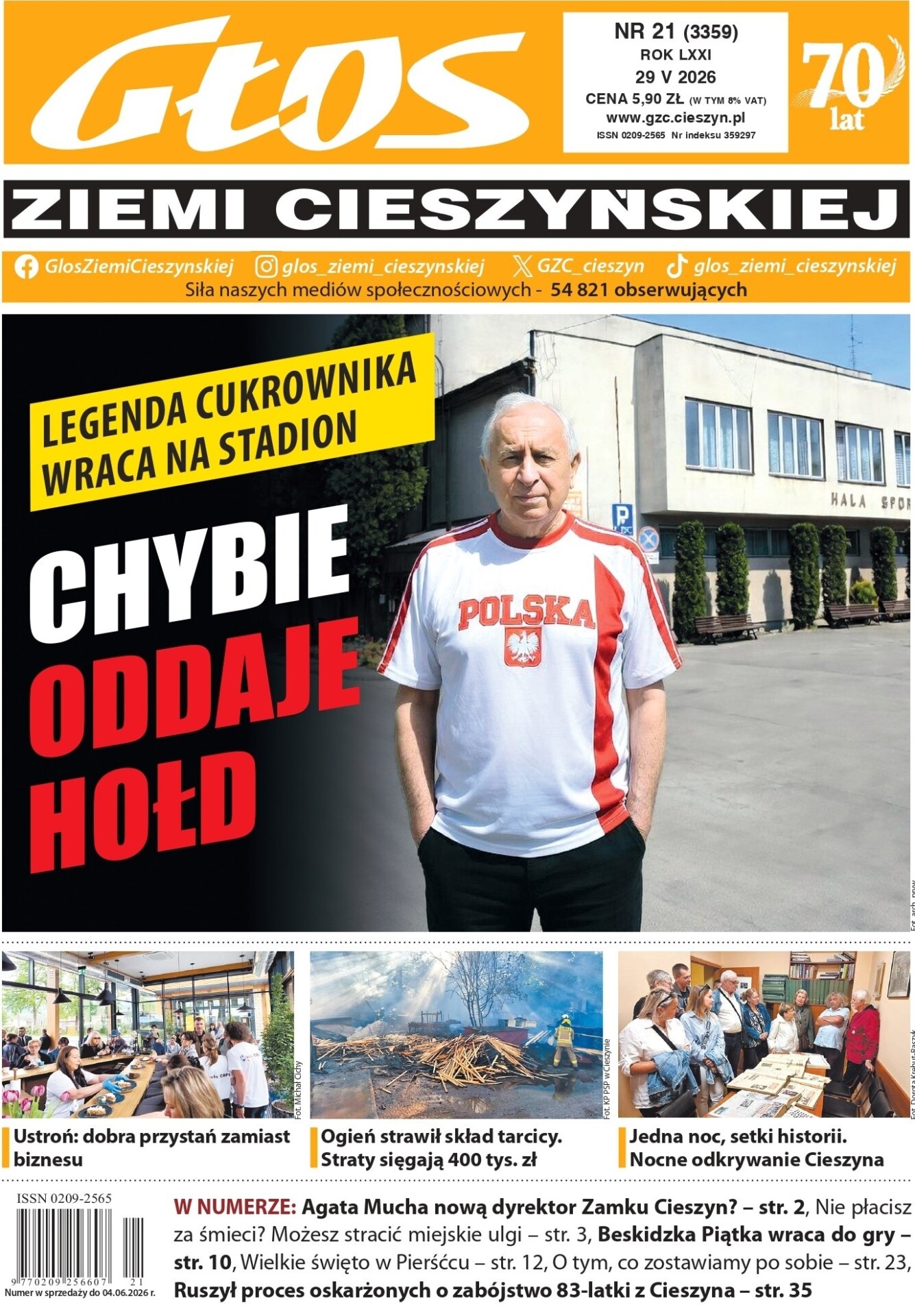 Jest nowy numer „Głosu Ziemi Cieszyńskiej”. O czym przeczytacie w tym tygodniu?