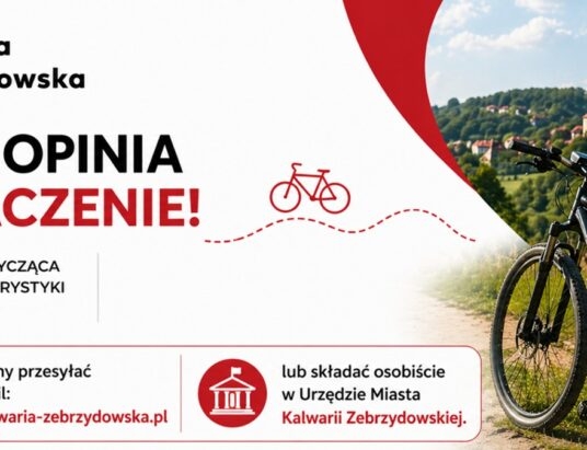 Rowerowa ankieta w gminie Kalwaria Zebrzydowska