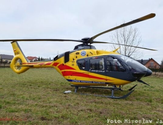 Nagłe zatrzymanie krążenia u 55-latka. Na miejsce zadysponowano śmigłowiec LPR