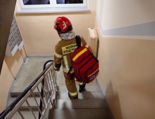 Z ostatniej chwili! Nocne wołanie o pomoc. Zareagowała sąsiadka kobiety – foto