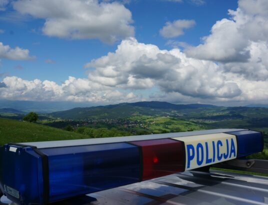 Pijany kierowca ciężarówki zatrzymany po pościgu. Zareagowała policjantka z Wisły