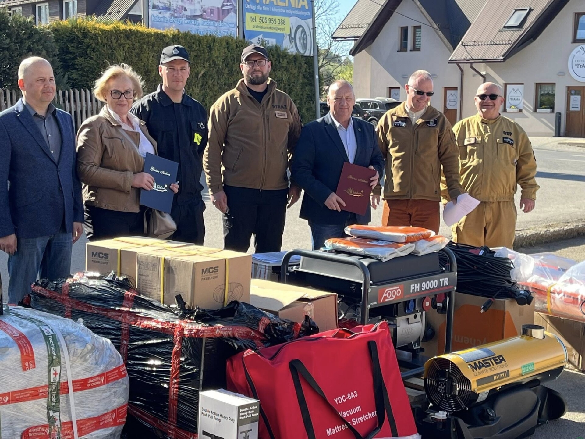 Nowy sprzęt dla strażaków-ochotników w gminie Istebna