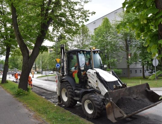 Drogowe utrudnienia w centrum Żywca