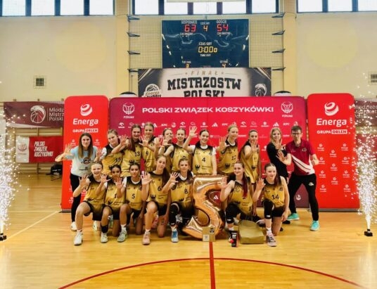 Ustroń w krajowej elicie! Koszykarki TRS Siła piątą drużyną Polski U13