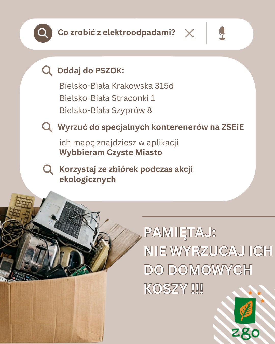 Niebezpieczny brak segregacji