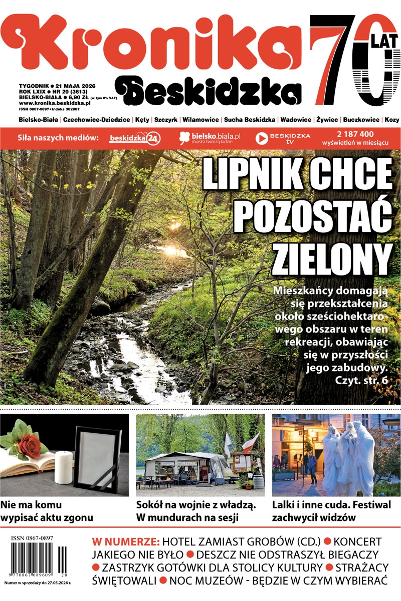 Nowa “Kronika Beskidzka”: Lipnik walczy o zieleń